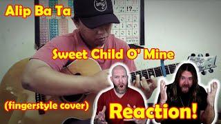 Musicians react to hearing Alip_Ba_Ta - Sweet Child O Mine - Guns n Roses fingerstyle cover