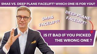SMAS FACELIFT VS. DEEP PLANE FACELIFT  PLASTIC SURGEON EXPLAINS  WHICH ONE IS RIGHT FOR YOU