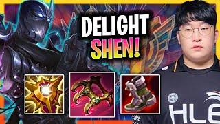 DELIGHT IS SO GOOD WITH SHEN  HLE Delight Plays Shen Support vs Pyke  Season 2024