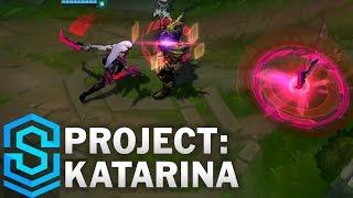 PROJECT Katarina Skin Spotlight - Assassin Update 2016 - League of Legends