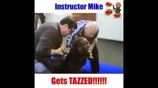 When I got tazed in police taser training