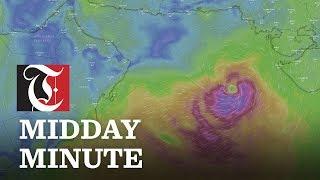 Vayu downgraded from cyclone to storm