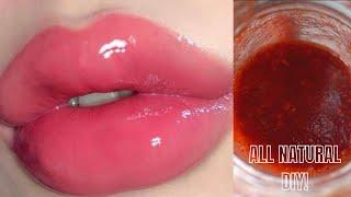 HOW TO GET BIGGER LIPS IN 2 MINUTES without makeup + NATURAL DIY LIP TREATMENT + PINK SCRUB