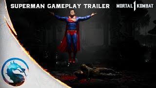 Mortal Kombat 1- Superman Gameplay Trailer