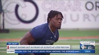 UTEP football players go through 2024 Pro Day