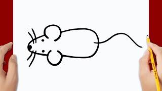 Cómo dibujar un raton