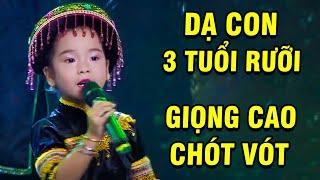 Cả Trường Quay ĐỨNG HÌNH Khi Cô Bé 3 TUỔI RƯỠI Thi Hát GIỌNG CAO CHÓT VÓT  TUYỆT ĐỈNH SONG CA NHÍ