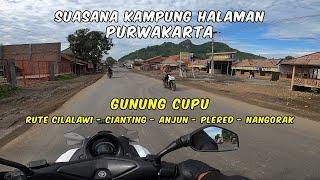 PURWAKARTA RUTE CILALAWI KECAMATAN SUKATANI KE PLERED WARUNG KANDANG VIA CIANTING MOTOVLOGGER