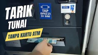 Cara tarik tunai tanpa kartu di mesin atm BRI