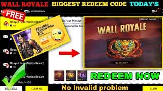 FREE FIRE REDEEM CODE TODAY 3 MAY REDEEM CODE FREE FIRE  FF REDEEM CODE TODAY 3 MAY