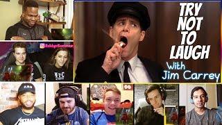 Try Not To Laugh With Jim Carrey 98% Failed Before 222 REACTIONS MASHUP