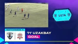 КАСПИЙ 1-2 АКТОБЕ  АНУАР УЗАКБАЙ  10 ТУР  QJL U17A 2024