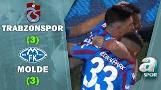 Trabzonspor 3-3 Molde MAÇ ÖZETİ UEFA Konferans Ligi 3. Ön Eleme Turu  05.08.2021