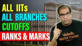 All IITs Branchwise Cutoffs Rank & Marks  Every New Branch Explained  JEE 2024  Vinay Shur Sir