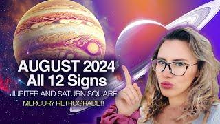 The BATTLE of the GIANTS Begins August 2024 Horoscopes - ALL 12 SIGNS Predictions for 10 MONTHS