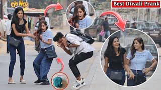 Diwali Special Prank  Best Reaction Prank On Girls  Prank video  Funny Prank 2023