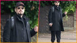 Boy George reveals mysterious hand injury while out in bandages on walk in