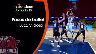 Pasos de ballet de LUCA VILDOZA I Liga Endesa 2020-21