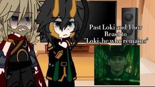 Past Loki and Thor react to future...  22 Gacha Club Mavel