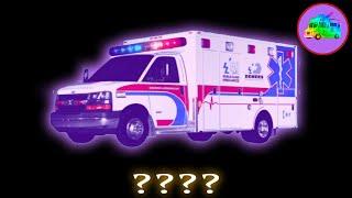 Ambulance Siren Sound Variations in 43 Seconds