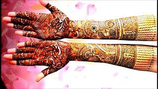 Karwa Chauth Special Latest Mehndi 2018  Simple Bridal Mehndi   Mehndi Designs  Heena Designs