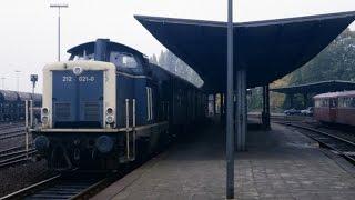 Bundesbahn-Baureihe V100 auf der Eifelquerbahn  1988