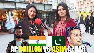 INDIAS AP Dhillon vs Pakistani Asim Azhar  Pakistani Public Reaction - Catalyst Entertainment