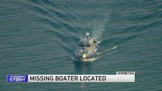 Missing woman located in Lake Michigan after boat capsizes in Winnetka