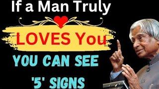 5 Signs Of MANS True Love Are You Experiencing Them?