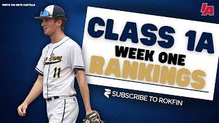 CLASS 1A POWER RANKINGS WEEK ONE - Iowa High School Baseball Rankings via IAbaseball