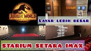 NONTON JURASSIC WORLD DI STARIUM CGV CINEMA BELLA TERRA  LAYAR LEBIH BESAR SETARA DENGAN IMAX