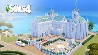 Tartosa Wedding Venue  The Sims4 Stop Motion Build  NoCC 【シムズ４建築】