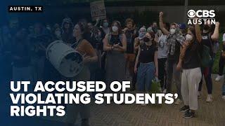 Theyre trying to trick students students and ACLU question UTs disciplinary notes