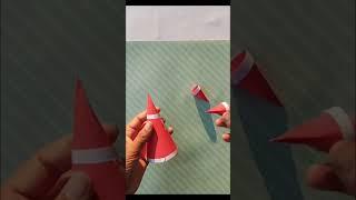 Christmas Special  Santa making craft #christmasdecor #santa #shorts #trending #viral #papercraft