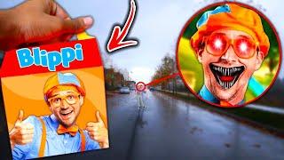 Do Not Order EVIL BLIPPI HAPPY MEAL From MCDONALDS At 3AM *CURSED BLIPPI IN REAL LIFE*