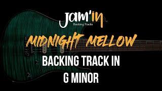 Midnight Mellow Guitar Backing Track in G Minor