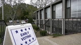 Day 1 of Early Voting at Orangetown Town Hall Rockland Election 2021