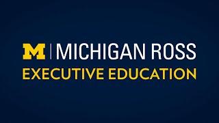 Go Blue Go Anywhere with Michigan Ross Executive Education