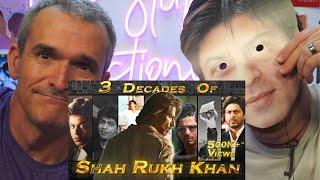 3 Decades Of SRK  Tribute To The Legend Of Indian Cinema 2022  REACTION