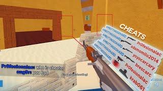 Destroying an AIMBOT HACKER... Roblox Arsenal