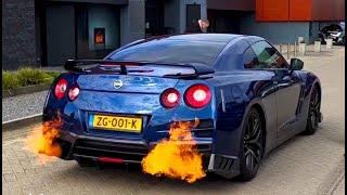 Nissan GTR Flame madness