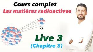 Cours complet les matières radioactives chapitre 3 unité 3 Pollution