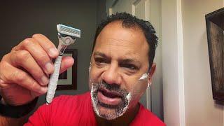 prevent razor clog HACK — using the Schick Quattro Titanium — average guy tested #APPROVED