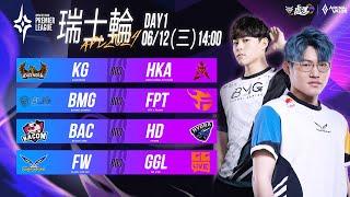 APL 2024 瑞士輪DAY1－20240612《Garena傳說對決》