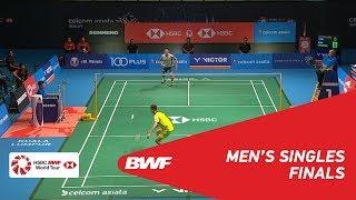 MS  LEE Chong Wei MAS 7 vs Kento MOMOTA JPN  BWF 2018