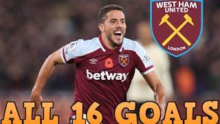 Pablo Fornals - All 16 Goals for West Ham so far - 2019-2022