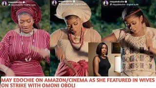 BreakingMayEdochie In AmazonCinema As She Featured In The Movie Wives On StrikeWith Omoni Oboli