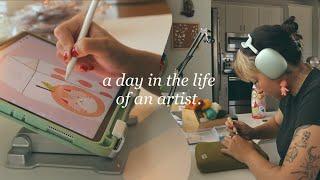 a realistic day in my life as an artist  how i manage my time while self employed