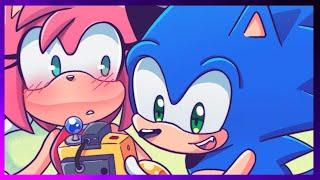 Sonic Makes Amy Blush - Sonic Frontiers SonAmy Comic Dub