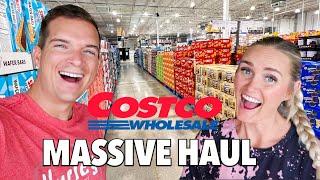  HUGE COSTCO HAUL OUR BIGGEST HAUL EVER SUMMER SNACKS IDEAS MASSIVE SHOPPING AT COSTCO GROCERY
